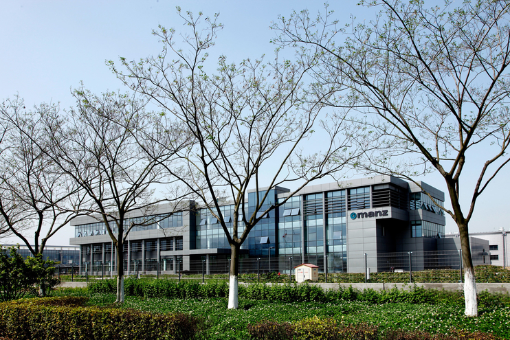 Manz-Produktionsstätte Suzhou